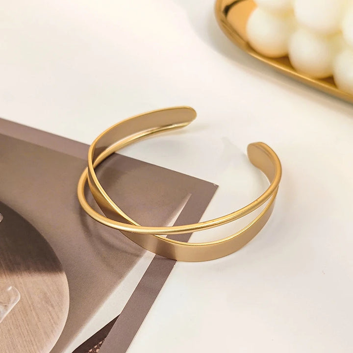 Luce - Bracciale Intrecciato Dorato