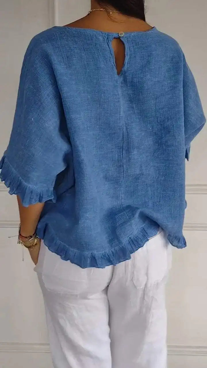 Elena – Blusa Morbida e Versatile