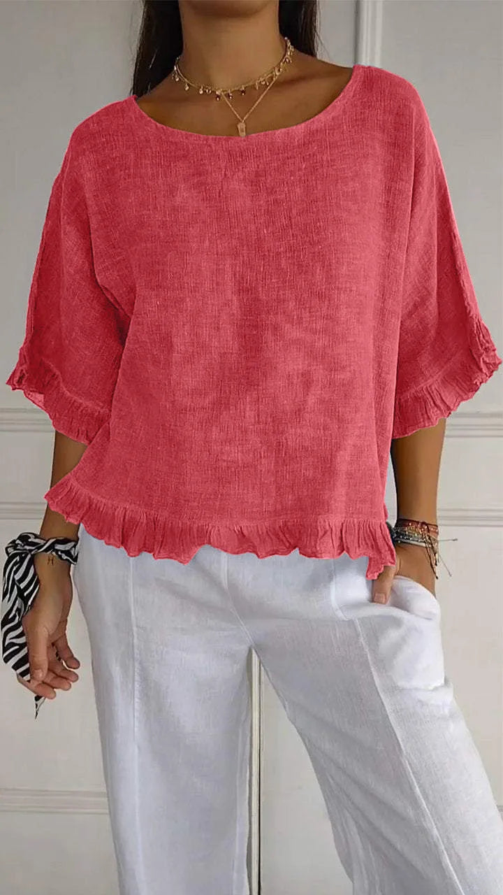 Elena – Blusa Morbida e Versatile
