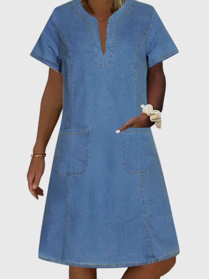 Sylvie - Abito Casual in Denim