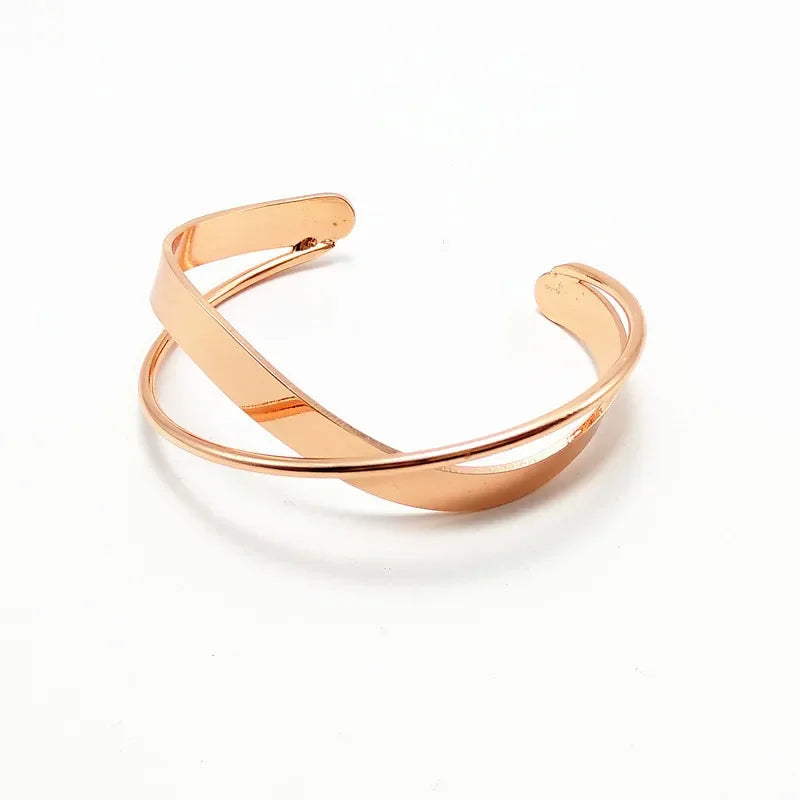 Luce - Bracciale Intrecciato Dorato