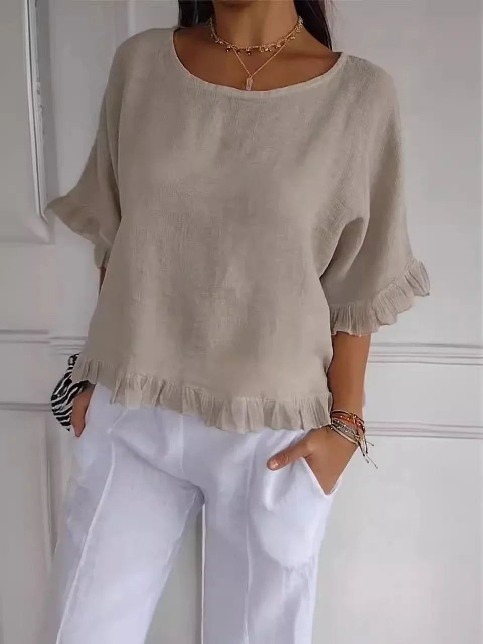 Elena – Blusa Morbida e Versatile