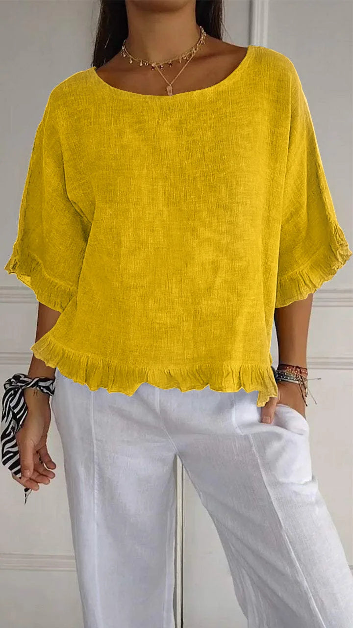 Elena – Blusa Morbida e Versatile