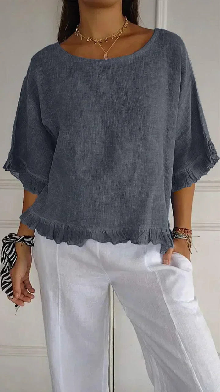 Elena – Blusa Morbida e Versatile