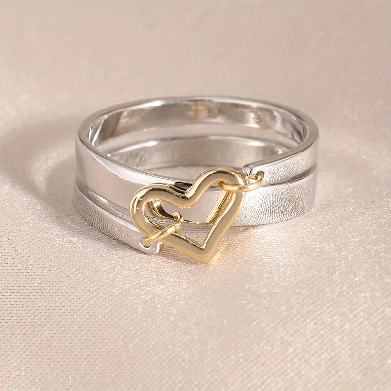  Melania - Anello Cuore Intrecciato