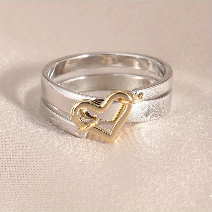  Melania - Anello Cuore Intrecciato