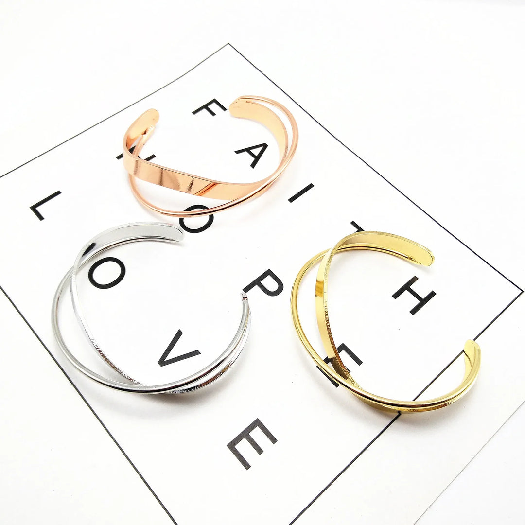 Luce - Bracciale Intrecciato Dorato