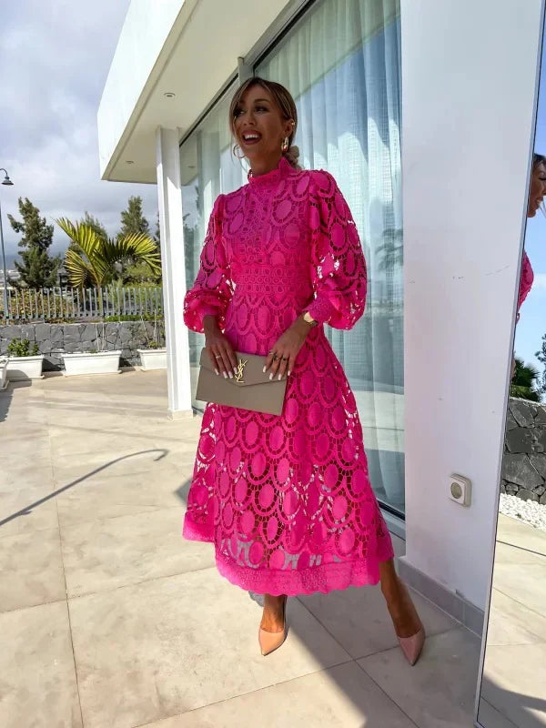 Charlotte - Romantico ed elegante abito midi