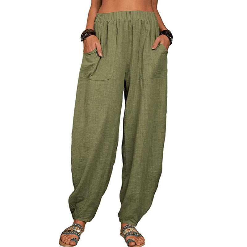 Zinzi – Pantaloni Comodi a Gamba Larga