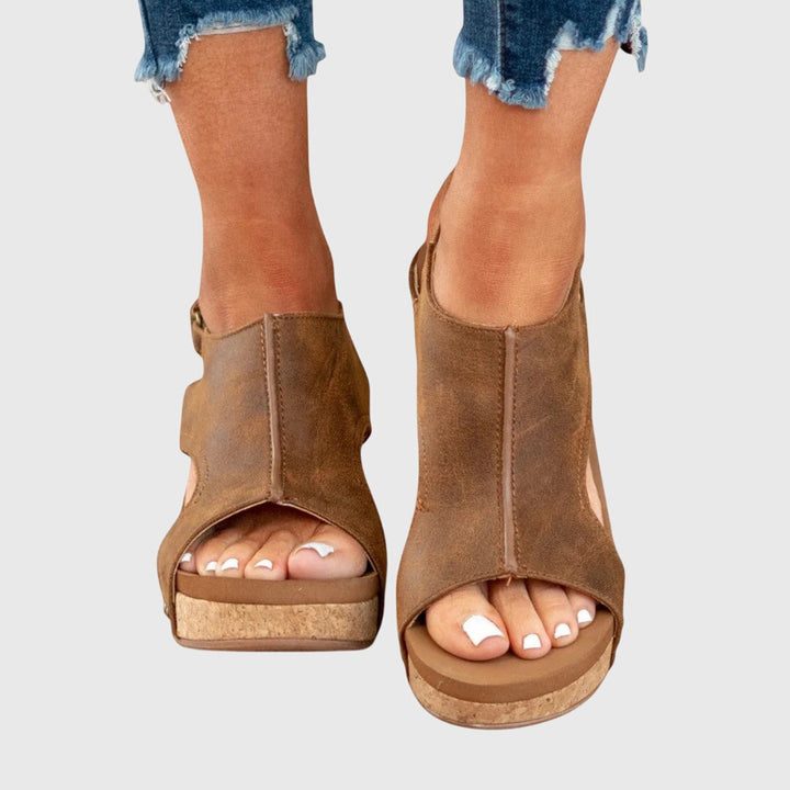 Adela™ - Sandali con Zeppa e Comfort