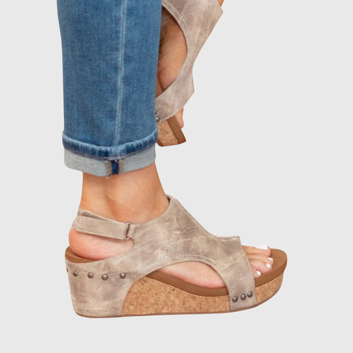 Adela™ - Sandali con Zeppa e Comfort