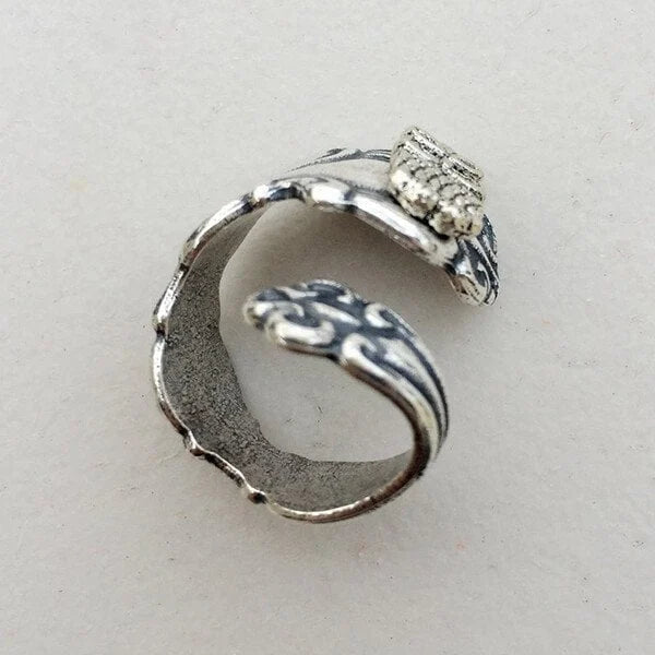 Anello Cucchiaio Gufo