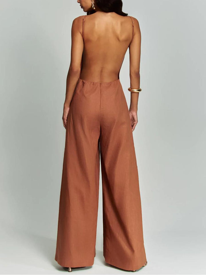 Chiara – Tuta Halter Elegante