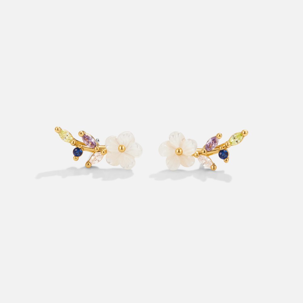 Vanity - Orecchini Crystal White Blossom