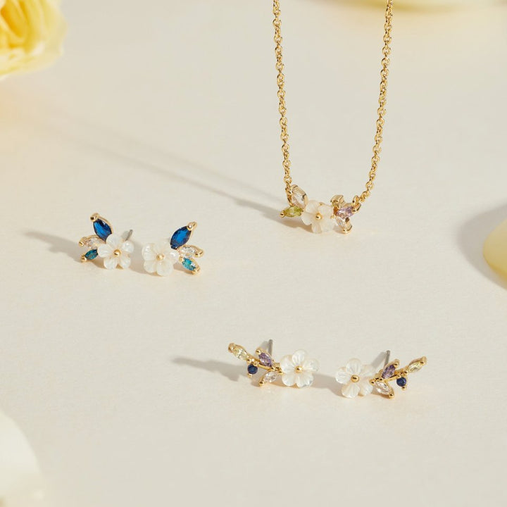 Vanity - Orecchini Crystal White Blossom