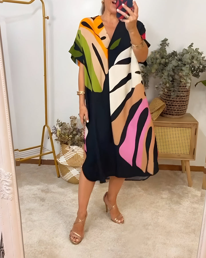 Vera – Abito Multicolore Chic