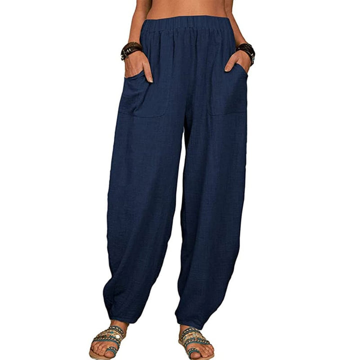 Zinzi – Pantaloni Comodi a Gamba Larga