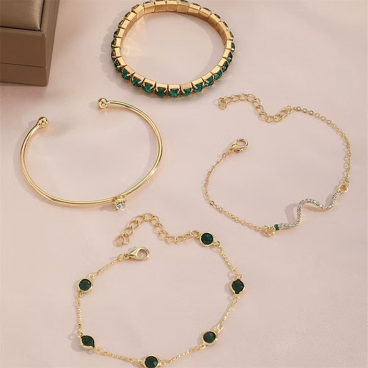 Miray - Set Bracciali Aurora Smeraldo
