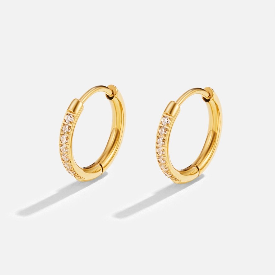 Maria - Orecchini Eternity Hoop