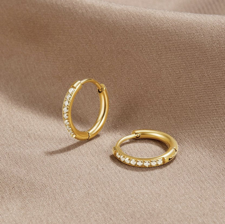 Maria - Orecchini Eternity Hoop