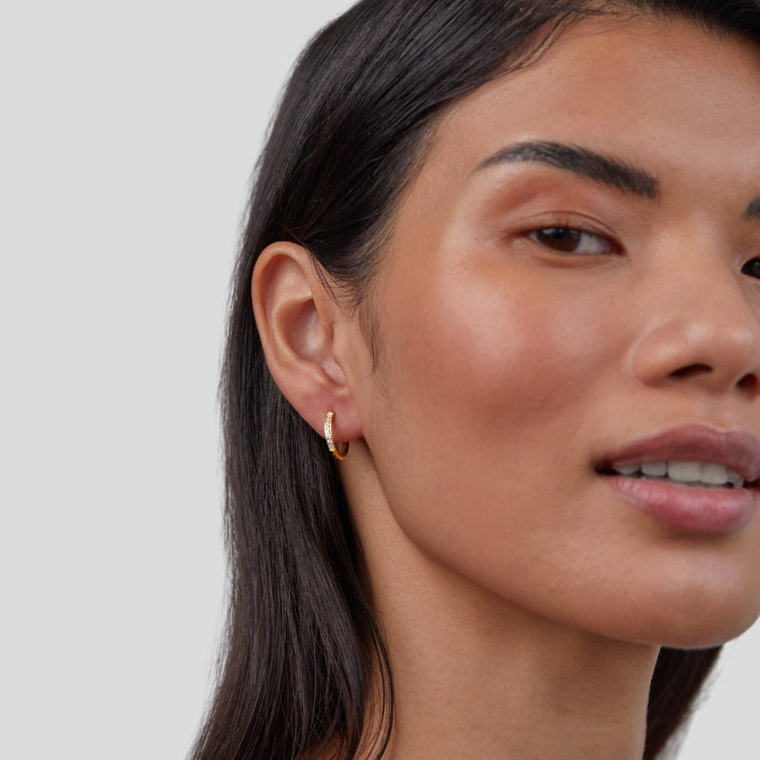 Maria - Orecchini Eternity Hoop