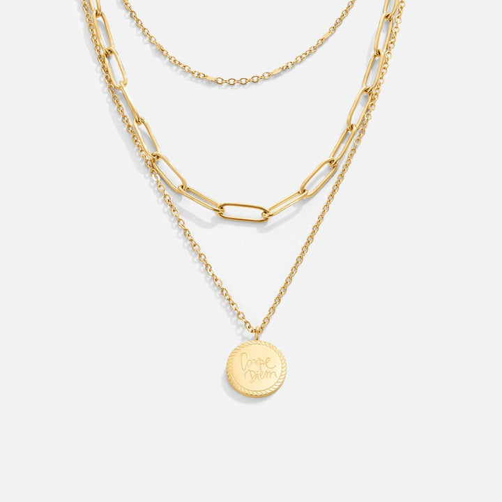 Geya - Collana a strati con monete