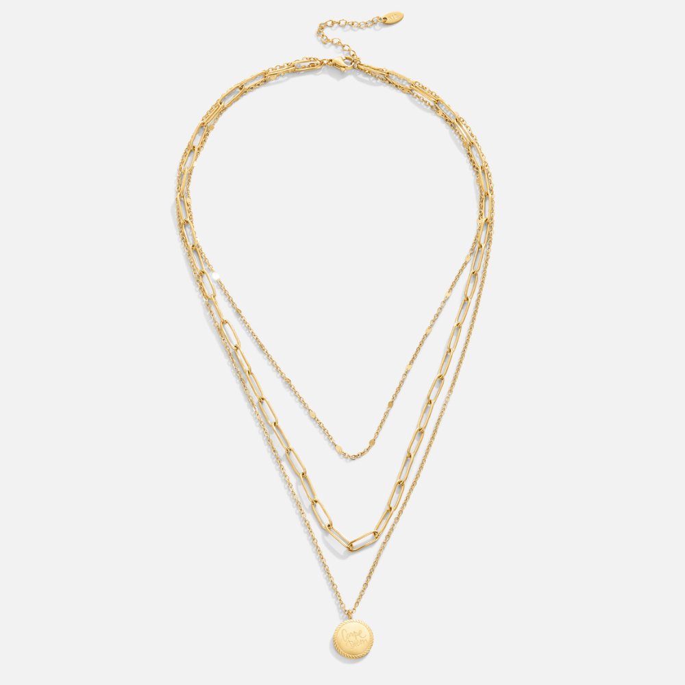 Geya - Collana a strati con monete