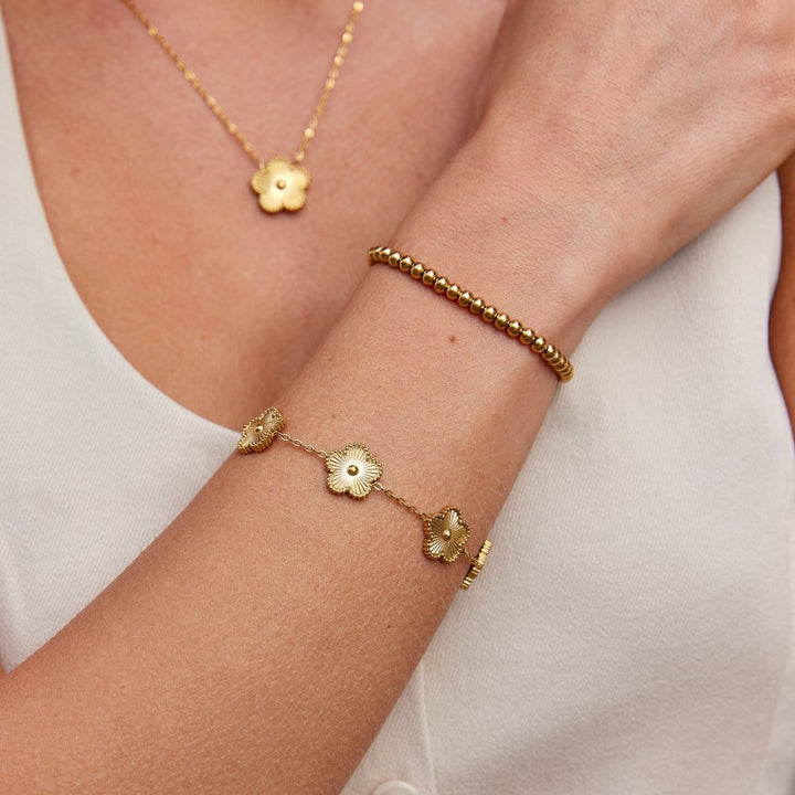 Bianca - Bracciale Golden Clover