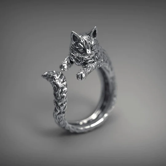 Anello Felino d’Argento