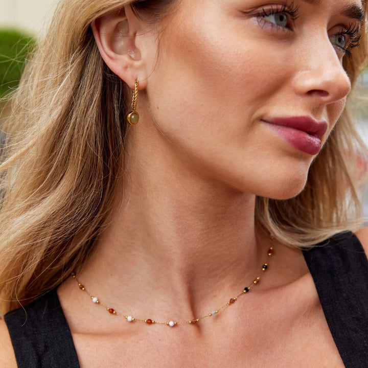 Casey -  Collana in pietra