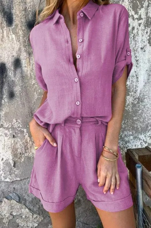 Alessia - Set in lino leggero