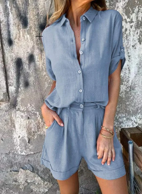 Alessia - Set in lino leggero