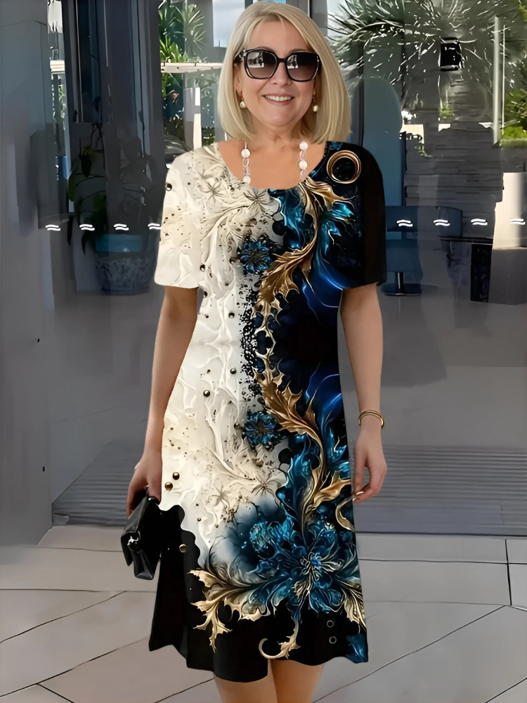Alessia – Abito Artistico Elegante