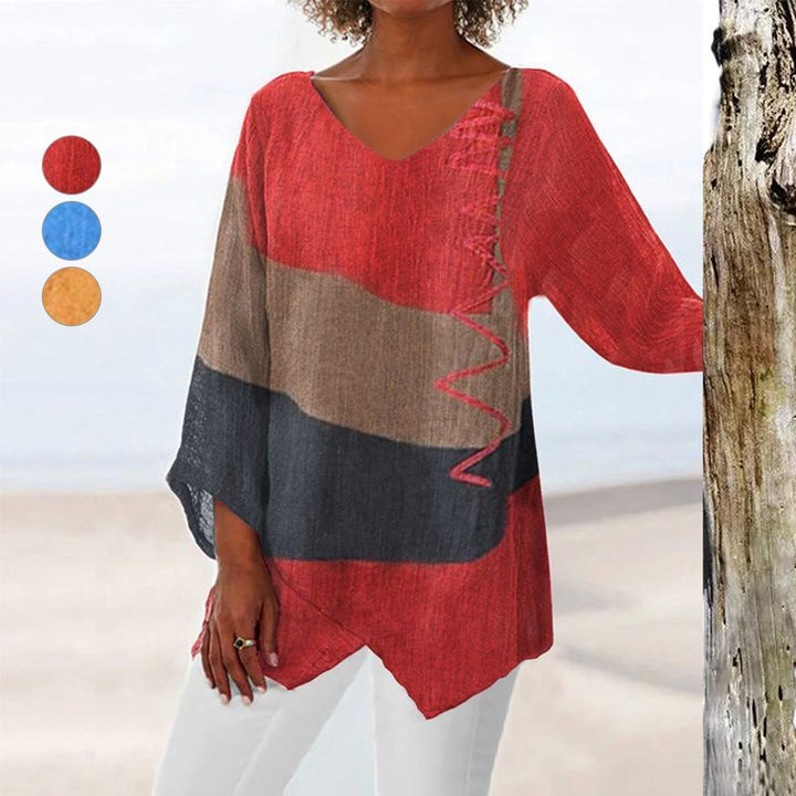 Johanna - Tunica Boho Colorblock