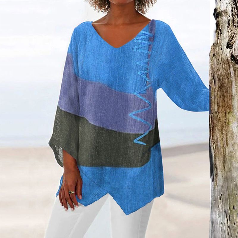 Johanna - Tunica Boho Colorblock