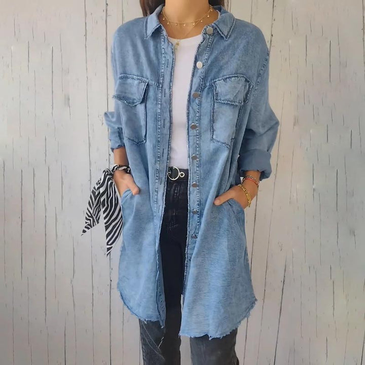 Deandra™ - Camicetta di jeans