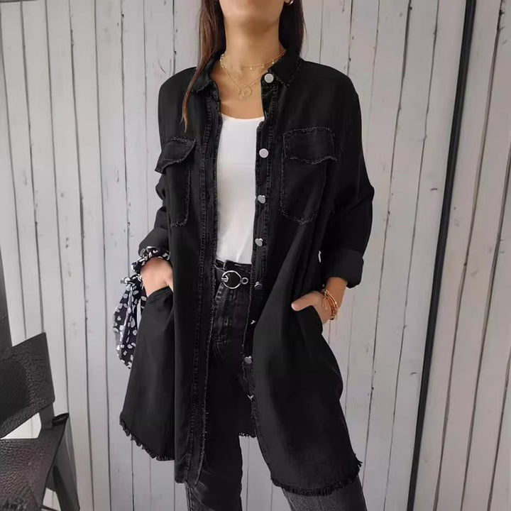 Deandra™ - Camicetta di jeans