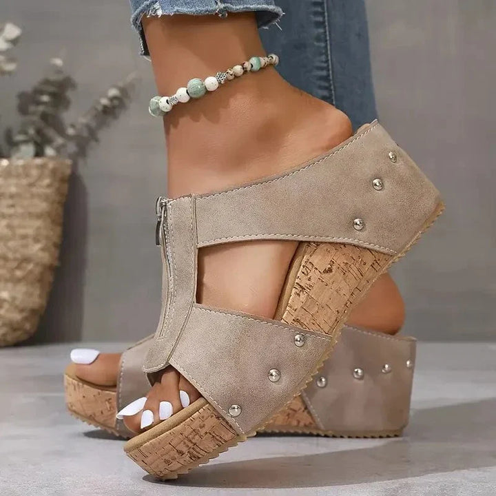 Aria - Sandali con zip