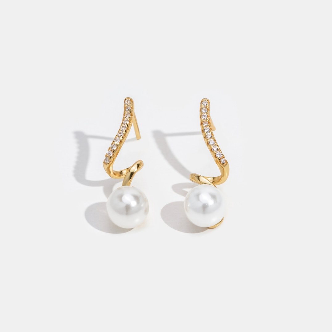 Tamara - Orecchini Pearl Wave