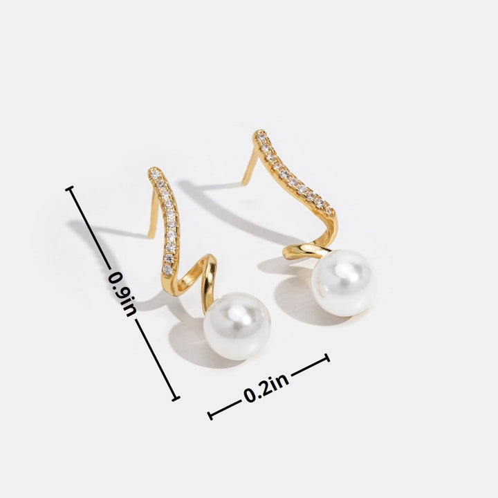 Tamara - Orecchini Pearl Wave